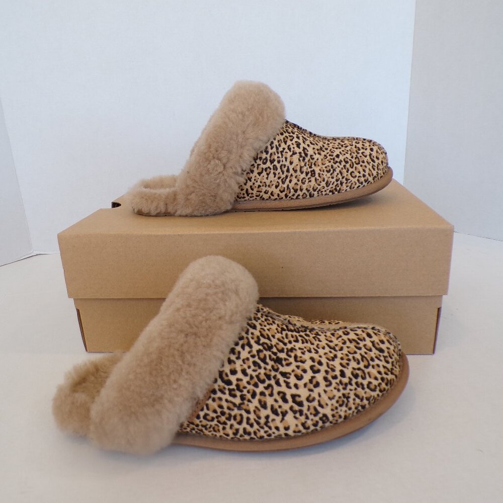 UGG Women's Scuffette II Speckles Shearling Mule Slippers Womens Size 7